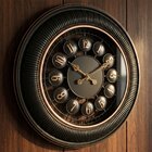 Relógio De Parede Elegante Decorativo Vazado Vintage De 50cm