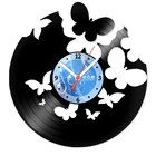 Relógio De Parede Em Disco De Vinil Decoração Diversos Borbol