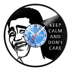 Relógio De Parede Em Disco De Vinil Decoração Diversos Keep C