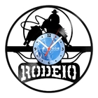 Relógio De Parede Em Disco De Vinil Decoração Diversos Rodeio