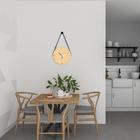 Relógio De Parede Em Madeira Pinus