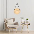 Relógio De Parede Em Madeira Pinus