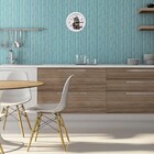 Relógio De Parede Eurora Branco Redondo Gato 6588-21