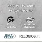 Relógio De Parede Eurora Preto Mostrador Branco 651700-034