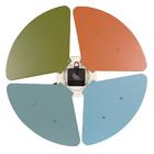 Relógio De Parede George Nelson Petal - Multicolorido