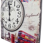 Relogio De Parede Grande Retro Decoracao Inglaterra Vintage