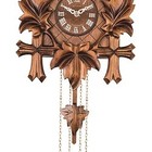 Relógio De Parede Herweg Ref: 5399-311 Cuco Alemão