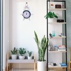 Relógio De Parede Leme Marinheiro Náutico Decoração 26cm