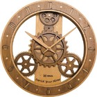 Relógio De Parede Madeira Herweg 6486