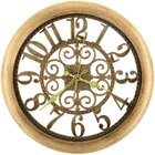 Relógio De Parede Maquina De Quartz Decorativo 35,5cm Vazado