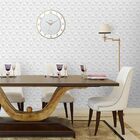 Relógio De Parede Moderno Herweg Detalhe Em Dourado 6818-29