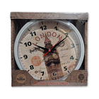 Relógio De Parede Omega 24cm Quartz Phr003 Diversos Modelos B