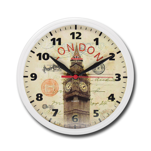 Relógio De Parede Omega 24cm Quartz Phr003 Diversos Modelos B