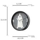 Relogio De Parede Para Quarto Batman 22,5cm - Carisma