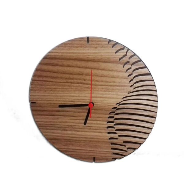 Relógio De Parede Para Sala Em Mdf Imagem Corpo Feminino