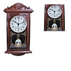 Relógio De Parede Pêndulo Modelo Antigo Vintage Retrô Pilha