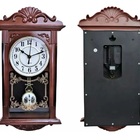 Relógio De Parede Pêndulo Modelo Antigo Vintage Retrô Pilha