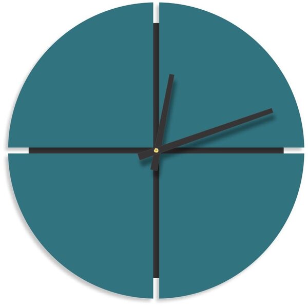 Relógio De Parede Premium Ágata Com Detalhe Vazado 50cm