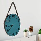 Relógio De Parede Premium Ágata Com Número Em Relevo Preto 35