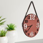 Relógio De Parede Premium Cobre Metalizado Com Alça E Números