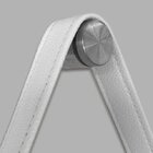 Relógio De Parede Premium Madeira Rústico Com Alça 35cm Branco