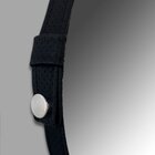 Relógio De Parede Premium Vintage Madeira Azul Com Alça 50cm