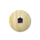 Relógio de Parede Redondo Design Azul e Verde 28x28cm