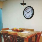 Relogio De Parede Redondo Moderno Quartz Herweg 6126  Preto