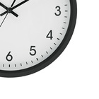 Relógio De Parede Redondo Preto 30cm- Yangzi