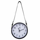 Relogio De Parede Redondo Vintage Alca Ajustavel Decoraçao Ca