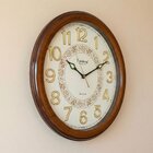 Relógio De Parede Tiansheng Decorativo Branco Rustico 46cm