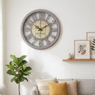 Relógio De Parede Vazado Redondo Decoração London 1879 45cm