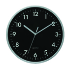 Relógio De Parede Yazi 25cm Prata