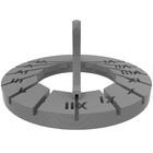 Relógio De Sol De Jardim Antigo Acaz Ponteiro Romano - Artbox