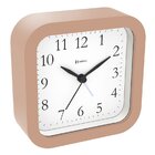 Relógio Despertador Herweg Quartz Sem Tic Tac Pinus 2645-324