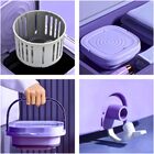 Relógio Despertador Infantil Digital Coelho Bateria Recarregá