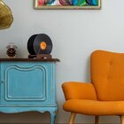 Relógio Despertador Mecânico Retrô - Preto - Herweg