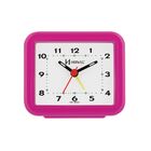 Relogio Despertador Quartz Analogico Quadrado Herweg 2612  Ro