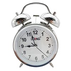 Relógio Despertador Retro C/ Luz De Led Analógico + Pilha