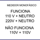 Relógio Energia Medidor Luz Consumo Monofásico