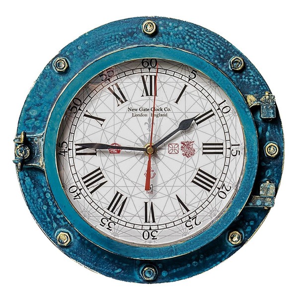 Relógio Escotilha Decorativa - Náutica - New Gate Clock