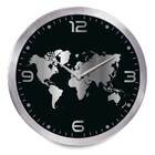 Relogio Mapa Mundi Parede 35 5 Cm