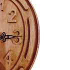 Relógio Parede Astanna Artesanal Madeira Nobre Alto Padrão