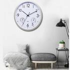 Relogio Parede Completo Termometro Higrometro Medidor Tempera