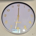 Relógio Parede Home&co Plástico 30x30x4cm Branco