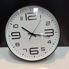 Relógio Parede Home&co Plástico 30x30x4cm Preto