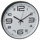 Relógio Parede Home&co Plástico 30x30x4cm Preto