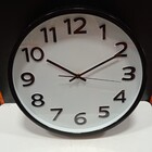 Relógio Parede Home&co Plástico 35x35x4cm Preto