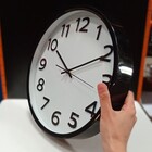 Relógio Parede Home&co Plástico 35x35x4cm Preto