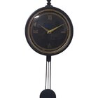 Relógio Parede Pêndulo Movimenta Decorativo Romano Moderno